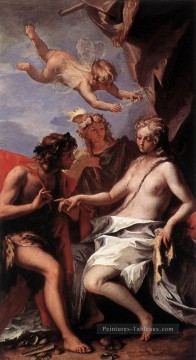 Bacchus et Ariane grande manière Sebastiano Ricci Peinture à l'huile